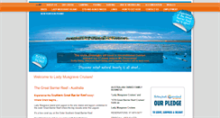 Desktop Screenshot of lmcruises.com.au